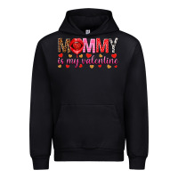 Black Mommy is my valentine mother's day Urban Hoodie - HowdyJamesFarm