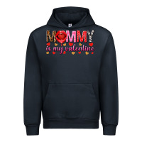 Navy Mommy is my valentine mother's day Urban Hoodie - HowdyJamesFarm