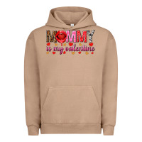 Pigment Burro Mommy is my valentine mother's day Urban Hoodie - HowdyJamesFarm