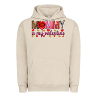 Pigment French Oak Mommy is my valentine mother's day Urban Hoodie - HowdyJamesFarm
