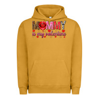Pigment Peanut Butter Mommy is my valentine mother's day Urban Hoodie - HowdyJamesFarm