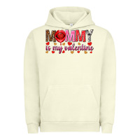 Pigment Pistachio Mommy is my valentine mother's day Urban Hoodie - HowdyJamesFarm