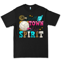 Black small town big spirit volleyball Premium Tee - Zillion Design Studio