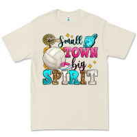 Bone small town big spirit volleyball Premium Tee - Zillion Design Studio