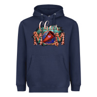 Navy Cheer Mom Heavyweight Hoodie - Bettercallsaul