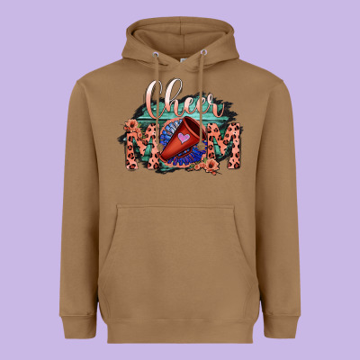 Cheer Mom Heavyweight Hoodie Designed By Bettercallsaul