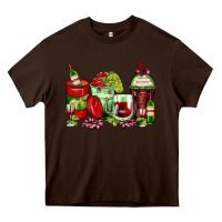 Chocolate Brown wine coffee cups Heavy Core Tee - Zillion Design Studio