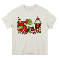 Cream wine coffee cups Heavy Core Tee - Zillion Design Studio