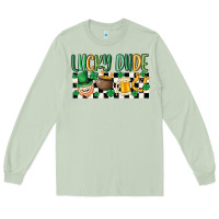 Matcha lucky dude Long Sleeve Tee - MaliasSmallBusiness