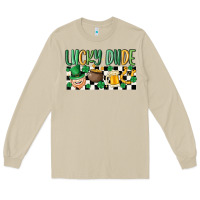 Mushroom lucky dude Long Sleeve Tee - MaliasSmallBusiness