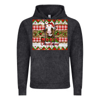 Vintage Black Moooey christmas Vintage Hoodie - Artiststas