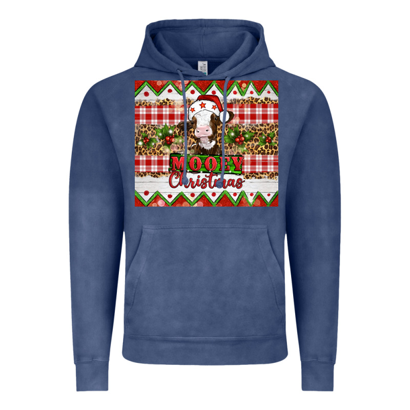 Moooey Christmas Vintage Hoodie by Artiststas | Teevron