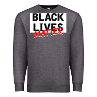 Charcoal Heather Black Lives Matter Premium Sweatshirt - Bettercallsaul