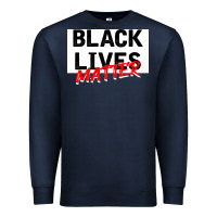 Navy Black Lives Matter Premium Sweatshirt - Bettercallsaul