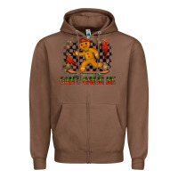 Chestnut gingerbread cant catch me Zipper Hoodie - MaliasSmallBusiness