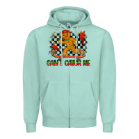 Seafoam gingerbread cant catch me Zipper Hoodie - MaliasSmallBusiness