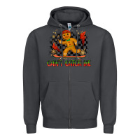 Smoke gingerbread cant catch me Zipper Hoodie - MaliasSmallBusiness