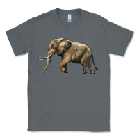 Charcoal Heather Elephant Classic Tee - LillyAllenDesigns