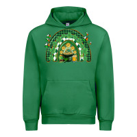 Emerald St. Patrick's rainbow Urban Hoodie - CowGirlArtShop