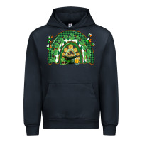 Navy St. Patrick's rainbow Urban Hoodie - CowGirlArtShop