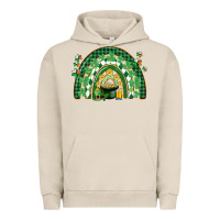 Pigment French Oak St. Patrick's rainbow Urban Hoodie - CowGirlArtShop