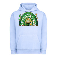 Pigment Grape Ice St. Patrick's rainbow Urban Hoodie - CowGirlArtShop