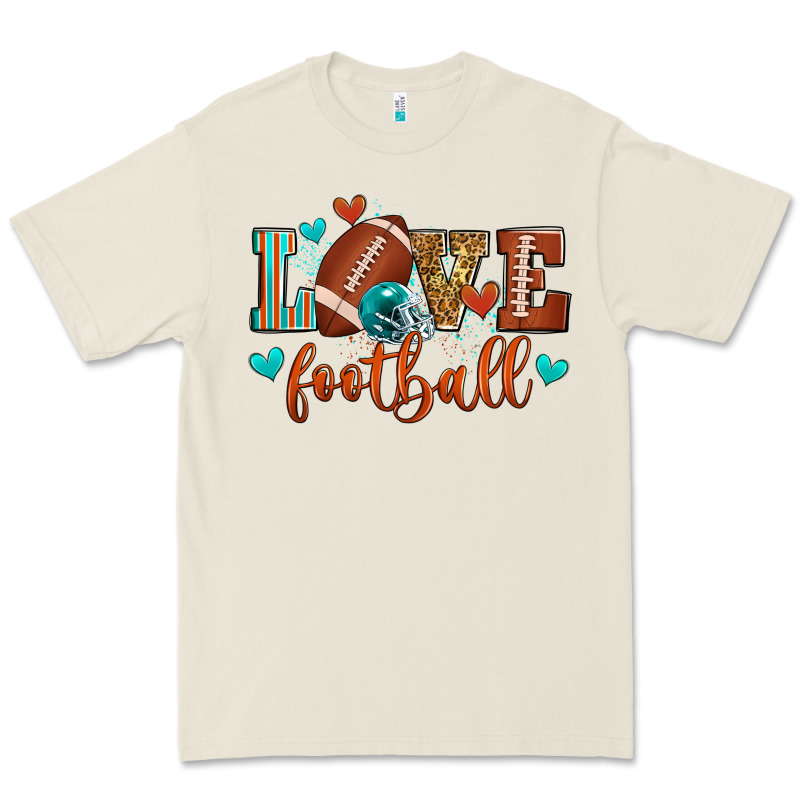 Love Football Premium Tee by Zillion Design Studio | Teevron
