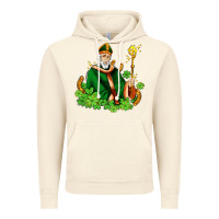 Vintage Artic st patricks and horseshoes with shamrocks Vintage Hoodie - AdoDesignShop