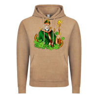Vintage Coffee st patricks and horseshoes with shamrocks Vintage Hoodie - AdoDesignShop