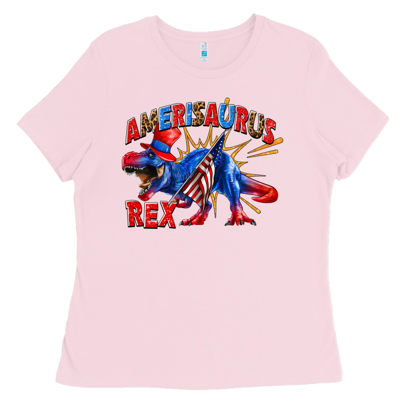 Amerisaurus Rex Ladies Tee by texasbilliewilder | Teevron