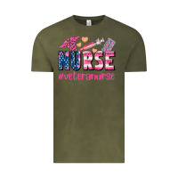 Vintage Olive veteran nurse Vintage Tee - AdoDesignShop