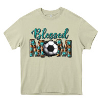 Mossy western blessed mom with soccer Heavy Core Tee - texasbilliewilder