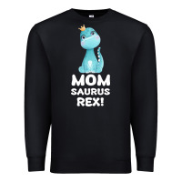 Black Mommy Saurus Rex Mom Mom Gift Dino Premium Sweatshirt - Bettercallsaul