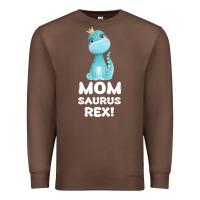 Mommy Saurus Rex Mom Mom Gift Dino Premium Sweatshirt | Teevron