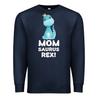 Navy Mommy Saurus Rex Mom Mom Gift Dino Premium Sweatshirt - Bettercallsaul