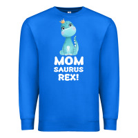 True Royal Mommy Saurus Rex Mom Mom Gift Dino Premium Sweatshirt - Bettercallsaul