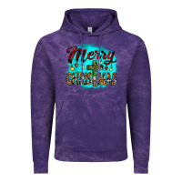 Cloud Purple merry christmas wood slice ornament Vintage Hoodie - JahusDesignShop