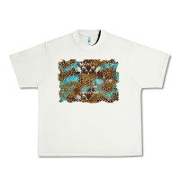 Pistachio western leopards and turquoise with cowhide background Urban Heavy Tee - Artiststas