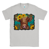 Moon Dust western leopard buffalo plaid baby highland cow Classic Tee - BarkalooDesign