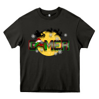Asphalt Christmas gamer Heavy Core Tee - BarkalooDesign