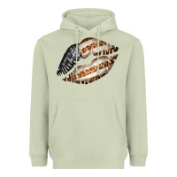 Matcha Vintage American Flag With Leopard Pattern Heavyweight Hoodie - Bettercallsaul