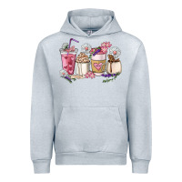Heather Grey Mama coffee cup mother's day Urban Hoodie - HowdyJamesFarm
