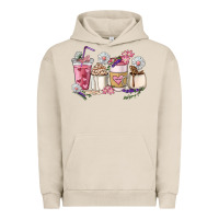 Pigment French Oak Mama coffee cup mother's day Urban Hoodie - HowdyJamesFarm