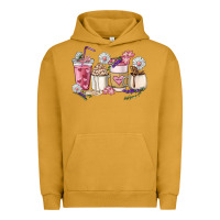 Pigment Peanut Butter Mama coffee cup mother's day Urban Hoodie - HowdyJamesFarm