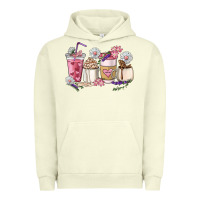 Pigment Pistachio Mama coffee cup mother's day Urban Hoodie - HowdyJamesFarm