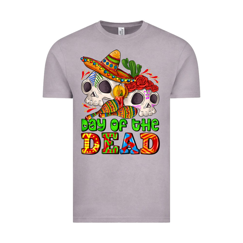Mexican Day Of The Dead Vintage Tee by AdoDesignShop | Teevron