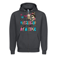 Smoke surviving motherhood one coffee at a time Zipper Hoodie - MaliasSmallBusiness