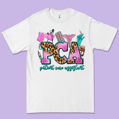 Pca Patient Care Assistant Premium Tee Designed By Adodesignshop