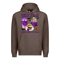 Coffee Hocus Pocus I Need Coffee to Focus Premium Hoodie - texasbilliewilder