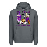 Rock Hocus Pocus I Need Coffee to Focus Premium Hoodie - texasbilliewilder